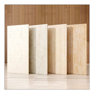 Eco-Friendly 3D MCM Travertine Soft Stone <b>Veneer</b> <b>Sheet</b> Interior Exterior Waterproof Fireproof Flexible Stone Wall Panel Cladding - Product Image 1