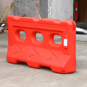 Barrera de seguridad de tres orificios Luxi para construcción, contenedor de seguridad para tráfico, barril de seguridad con inyección de agua y relleno de arena para carreteras - Product Image 4