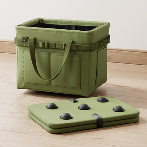 Sac <span class=keywords><strong>à</strong></span> <span class=keywords><strong>outils</strong></span> manuel multifonctionnel pliable pour la maison avec poche latérale - Product Image 1