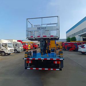 Camion de travail aérien JMC 23m, véhicule spécial à levage hydraulique pour opérations en extérieur - Product Image 5
