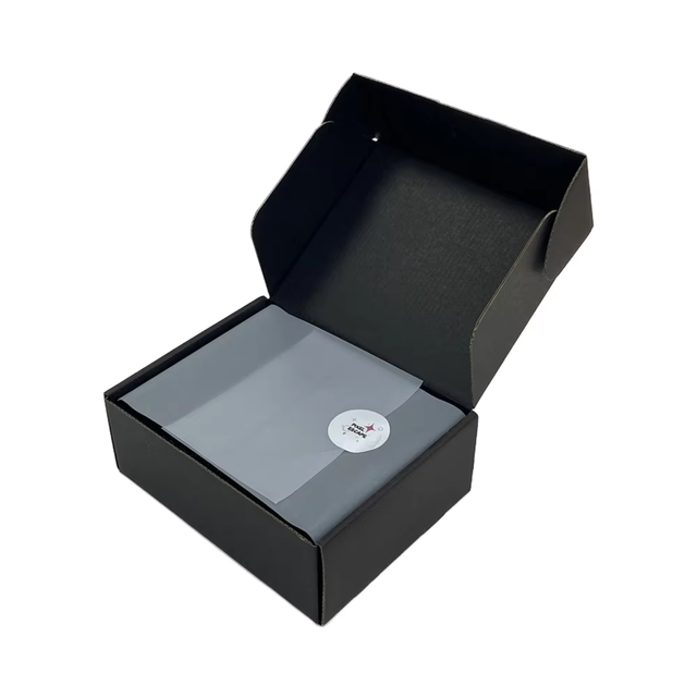 Customized Logo Free Design Packaging Black Strong Paper Mailer Box Custom Shipping Boxes with Foam Inserts