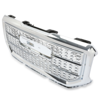 Grille de pare-chocs avant chromée supérieure Style Denali pour 2016 2017 2018 GMC Sierra 1500