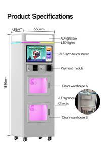 Machine de nettoyage et de désinfection automatique à l'ozone pour casques de moto et ballons de basketball, avec fonction de lavage, pour produits volumineux, certifiée fournisseurs - Product Image 2