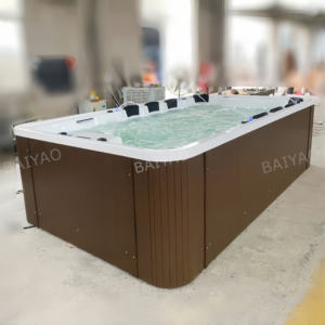 <span class=keywords><strong>Spa</strong></span> extérieur de luxe 10 <span class=keywords><strong>places</strong></span> bain à remous avec 8 sièges et <span class=keywords><strong>2</strong></span> inclinables Yacuzzi Massage Jakuzzi avec LED et fonctions Bluetooth - Product Image 2