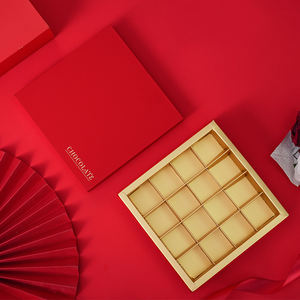 고급 DIY 트러플 초콜릿 볼 발렌타인데이용 수제 16/9 그리드 포장 맞춤형 로고 선물 상자 별 모양 캔들 - Product Image 4