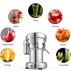 ジューサー抽出ニンジン Suppliers-Automatic Commercial JuicerブレンダーJuice Extractor Making MachineためOrange Grape Apple Carrot
