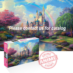 25 couleurs, 1000 pièces par ensemble, puzzles <span class=keywords><strong>en</strong></span> papier d'anime dans un emballage <span class=keywords><strong>en</strong></span> boîte cadeau pour enfants et adultes, jouets anti-stress - Product Image 3