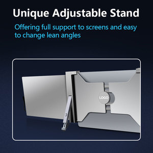 Màn Hình FOPO Ba Múi Giờ, Màn Hình <span class=keywords><strong>15</strong></span> Inch FULL HD 1080P Với Công Suất USB C Hai Màn Hình Cho Máy Tính Xách Tay - Product Image 4