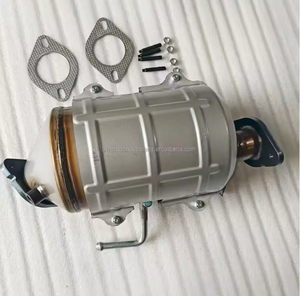 Convertisseur catalytique d'échappement haute qualité DPF pour filtre diesel T8 T6, réparation de tuyau de rechange en acier inoxydable S409 YueYang - Product Image 4