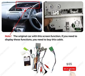 MEKEDE-Navegación GPS para coche, dispositivo de vídeo con Android 11, 8 + 128GB, 8 núcleos, IPS, DSP, 2.5D, para Honda <span class=keywords><strong>Civic</strong></span> 2006-2011 - Product Image 6