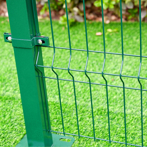 Galvanized Core 3D Welded <b>Wire</b> Fence PVC Coated for Home <b>Garden</b> Outdoor - Product Image 4