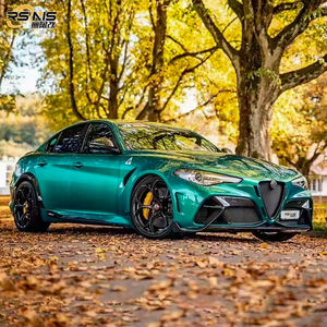 Per <span class=keywords><strong>Alfa</strong></span> <span class=keywords><strong>Romeo</strong></span> Julia Wide Body Kit aggiornato GTAM stile auto paraurti labbra anteriori minigonne posteriori Spoiler posteriore <span class=keywords><strong>accessori</strong></span> automobilistici - Product Image 2