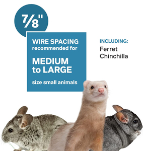 กรงคอนโดสำหรับแมวแฮมสเตอร์ - Product Image 4