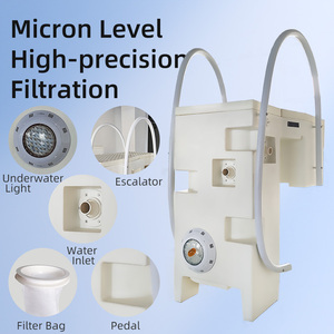 Kids Pipeless Wall-Mounted <strong>Filter</strong> with LED Spotlight 1 HP 6-micro Filtration Precision Portable for <strong>Above</strong>-<strong>Ground</strong> In-<strong>Ground</strong> <strong>Pools</strong> - Product Image 3