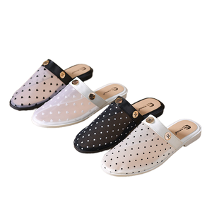 Zapatos de ballet de malla hueca con diseño de peces para mujer, otoño 2026, nuevos, sin cordones, de una sola capa, con hebilla de cinturón, a la moda, de PVC suave, diseño de nicho. - Product Image 1
