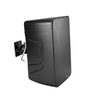 DEKEN FIT WS4T Haut-parleur mural extérieur étanche de haute qualité, élégant, à bord étroit de 4 pouces, pour restaurants, halls d'entrée