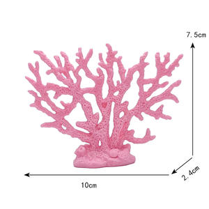 ของตกแต่งตู้<span class=keywords><strong>ปลา</strong></span>ซิลิโคนรูปเขากวางสีชมพู MHC เป็นมิตรกับสิ่งแวดล้อม ปลอดภัยและไม่เป็นพิษ - Product Image 2