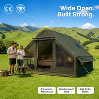Tente gonflable Zentopia avec sac de transport, imperméable, installation rapide, Oxford 300D, pour le camping en famille, les week-ends, les festivals, les fêtes