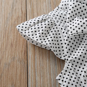 Vêtements pour filles OEM, vêtements pour enfants en gros, ensemble de 2 pièces, jupe assortie, ensemble en coton pour bébé - Product Image 3