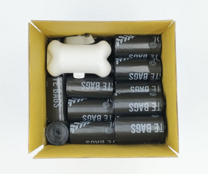 Custom Black Biodegradable Poop Plastic Dog <b>Waste</b> Bags 50 Roll Set Eco-Friendly Disposable <b>Pet</b> <b>Waste</b> <b>Disposal</b> Supplier - Product Image 5