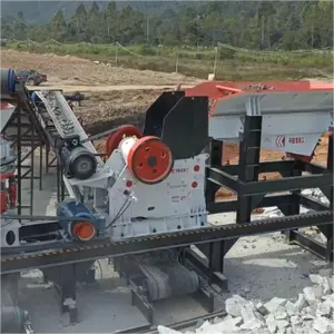 Complete Quarry Crushing Plants Price Granite Marble River Pebble Aggregate Rock Stone Crushing Machinery Jaw Crusher