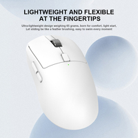 Mouse Gaming ODM Classic Wired 2.4G Dual Mode - Desain Ergonomis Sensor Optik RGB Backlit Ringan Antarmuka USB Tersedia