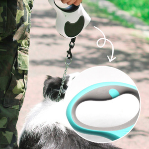 हल्के छोटे मध्यम स्वचालित रिट्रेटेबल चलने वाली रस्सी चेन टेडी आउटडोर पालतू जानवरों की आपूर्ति थोक - Product Image 1