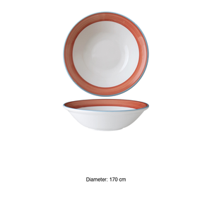 Calypso Coral Salad Bowl 17 cm Corona - Product Image 3