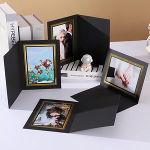 Marcos de Fotos de Cartón Personalizados con Diseño OEM <span class=keywords><strong>para</strong></span> Tarjetas de Felicitación de Cumpleaños, Tamaños 4x6, 5x7 y 8x10 - Product Image 3
