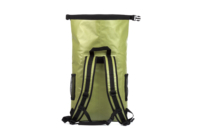 Bolsa seca reciclada a prueba de agua de grado IPX6 500D lona PVC al aire libre negro Camping bolsa impermeable mochila
