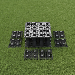 Boîtes de rangement à emboîtement haute résistance, installées sous le jardin domestique, <span class=keywords><strong>allée</strong></span> de véhicule légère, fournisseur CE - Product Image 2