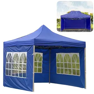 Akuan 10x10 Pop Up Canopy Commercial Instant Shelter Canopy with Removable Sidewalls