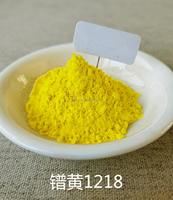 Pigment Céramique de Haute Qualité Jaune Praseodyme Encapsulé Jaune Vanadium Zirconium