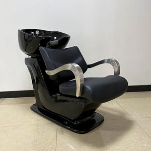Vente directe usine 2026 pour salon de coiffure : Bac à shampoing et chaise avec lit de spa capillaire et chaise de massage multifonctionnelle pour shampoing - Product Image 3