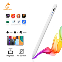 2025 nouveau Style haute réponse Long stylet métal matériel large applicabilité pour Apple Pad écran tactile et Android