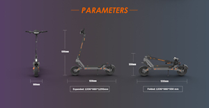 Scooter Plegable de Aluminio Impermeable, Nueva Versión G4, con Guardabarros Delantero, Batería de Litio de 60V, Alcance de 75 km, 120 kg - Product Image 6