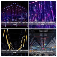 Contrôleur LED Artnet DMX/SPI 8 ports*512/680 pixels, contrôleur LED RGB, contrôleur d'éclairage 2000w