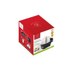 หม้อต้มไข่ไฟฟ้าอัตโนมัติ6ฟองอุปกรณ์ทำอาหารในครัวทำจากสเตนเลสสตีล - Product Image 1