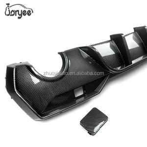 Kit carrosserie modifié en fibre de carbone pour BMW Série 4 G22 G23, diffuseur de pare-chocs arrière X Drive, tuyau d'échappement, accessoires modifiés Mp - Product Image 4