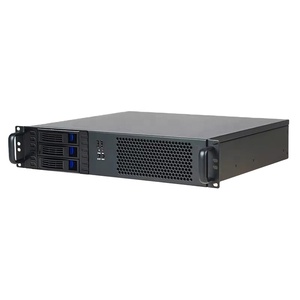 Siêu ngắn 2U trường hợp hỗ trợ <span class=keywords><strong>ATX</strong></span> powersupply Mirco <span class=keywords><strong>ATX</strong></span> Bo mạch chủ với 3 Vịnh HDD HotSwap 2U tường lửa cổng DVR NAS trường hợp - Product Image 1