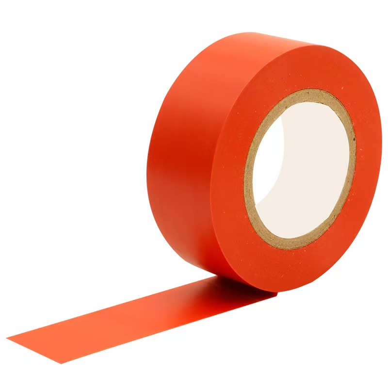 Single Sided PVC Thermal Electrical Tape Black Insulation Acrylic Hot Melt Adhesive Antistatic Heat-Resistant for Electrical