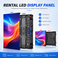 Écran LED de location P3.91 P4.81 anti-reflet haute luminosité 500*1000mm, montage facile, installation rapide pour événements et scènes