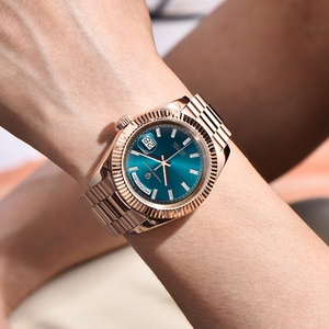 Nouvelle montre pour homme PAGANI DESIGN 1752 2025, or rose, montres mécaniques de luxe pour hommes, miroir saphir, montre automatique pour hommes, étanche - Product Image 3