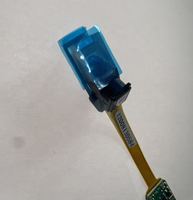 Micro-affichage de 0,23 pouce ECX336C avec surface optique à forme libre, haute luminosité, monoculaire thermique pour casque AR.
