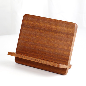 Support de tablette en bois de Sapele réglable pour la maison et le bureau, compatible avec les tablettes Xiaomi - Product Image 5