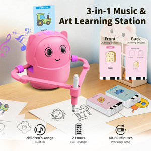 <span class=keywords><strong>Robot</strong></span> <span class=keywords><strong>de</strong></span> <span class=keywords><strong>dessin</strong></span> éducatif rechargeable unisexe pour enfants Kingda KY-23 avec voix et musique pour les enfants <span class=keywords><strong>de</strong></span> 4 à 6 ans, fabriqué en Chine - Product Image 3