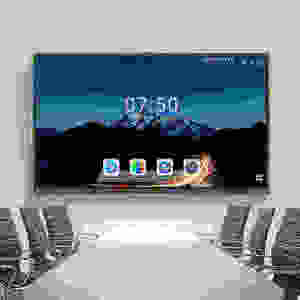 Tableau blanc numérique tout-en-un professionnel T-C255I avec écran tactile LED multi-touch, tableau d'affichage, tableau d'écriture, avec certificat CE CB - Product Image 5