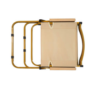 كرسي معدني قابل للطي خفيف الوزن للغاية ومحمول، طاولة لفائف البيض، كرسي كيرميت للحدائق والاستخدام الخارجي والتخييم وصيد الأسماك والشاطئ - Product Image 2