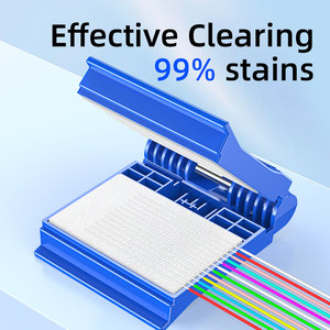 <span class=keywords><strong>Kit</strong></span> d'outils de <span class=keywords><strong>nettoyage</strong></span> de fibres optiques SIXIANTO FTTH Modèle A-505, incluant une bouteille d'alcool vide et des noyaux de remplacement - Product Image 4