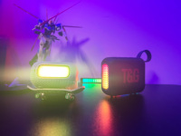 Haut-parleur portable d'extérieur avec subwoofer stéréo, en tissu, compatible radio FM et carte TF, mini haut-parleur sans fil